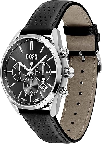 Miniatura 2 de BOSS Mens Chronograph Quartz Watch Premium Design with 100M Water Resistance Sporty and Refined Timepiece