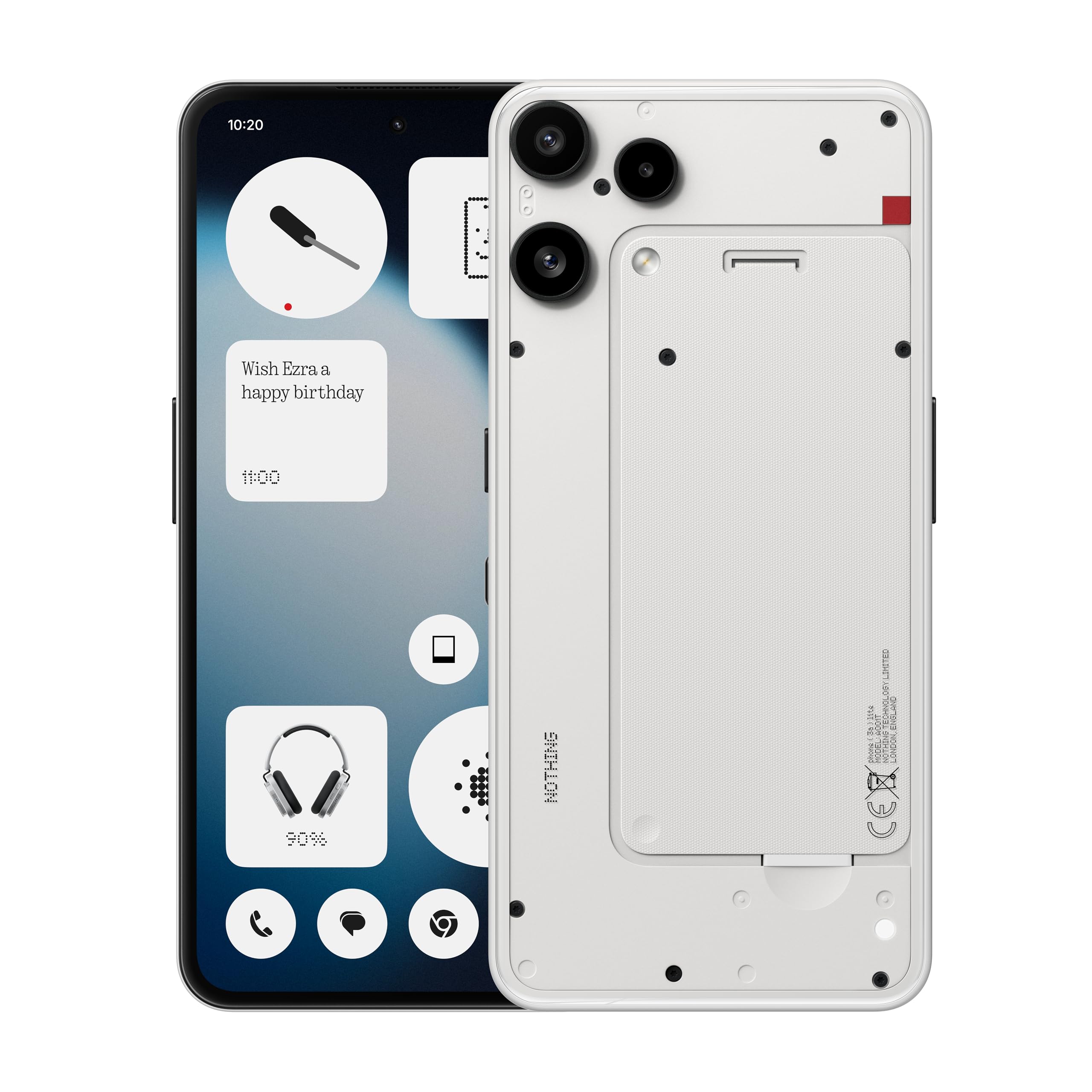 Nothing Phone (3a) Lite 8+256GB White : Amazon.sg: Electronics