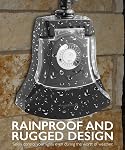 Fosmon Outlet extérieur étanche minuterie, pompe de piscine et minuterie de lumière, 24 Heures Mécanique lourd avec 3 Des sorties d'eau, 15A, 3-Prong, ETL Inscrit