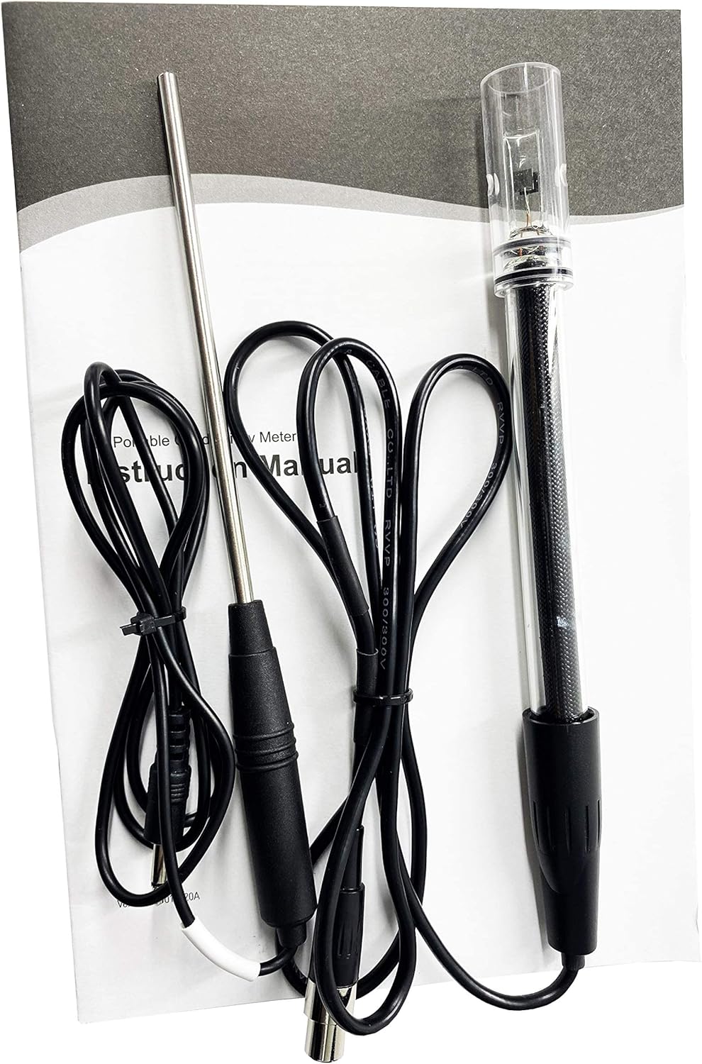 Conductivity Meter Sensor Electric Conductivity Temperature Tester with Automatic Temperature Compensation Range 10.00S/cm to 20.00mS/cm Accuracy 0.5% F.S