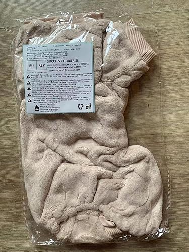 Miniatura 8 de Suéter para perro, ropa de forro polar para perro, suéter de lana para perro, sudadera cálida de invierno de 4 patas, pijama con estampado torcido,