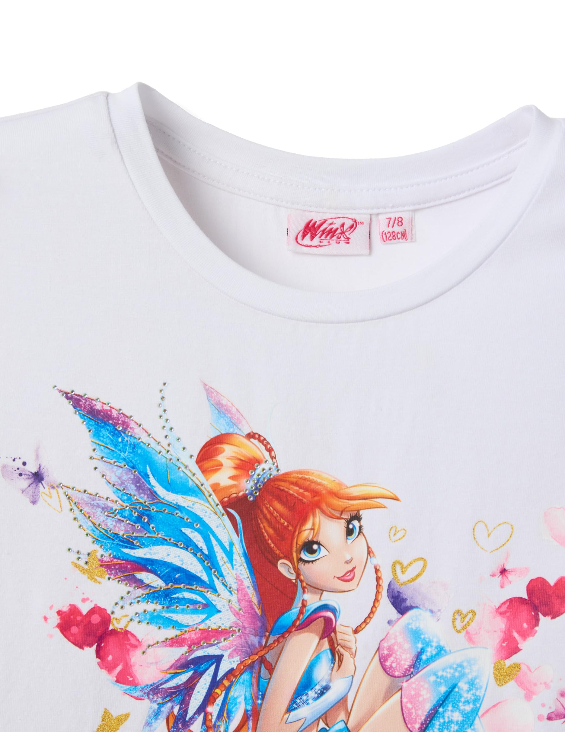 OVS Kids Abito Mini Rosa e Bianco in Cotone Elasticizzato con Tulle per Bambina Regular Fit
