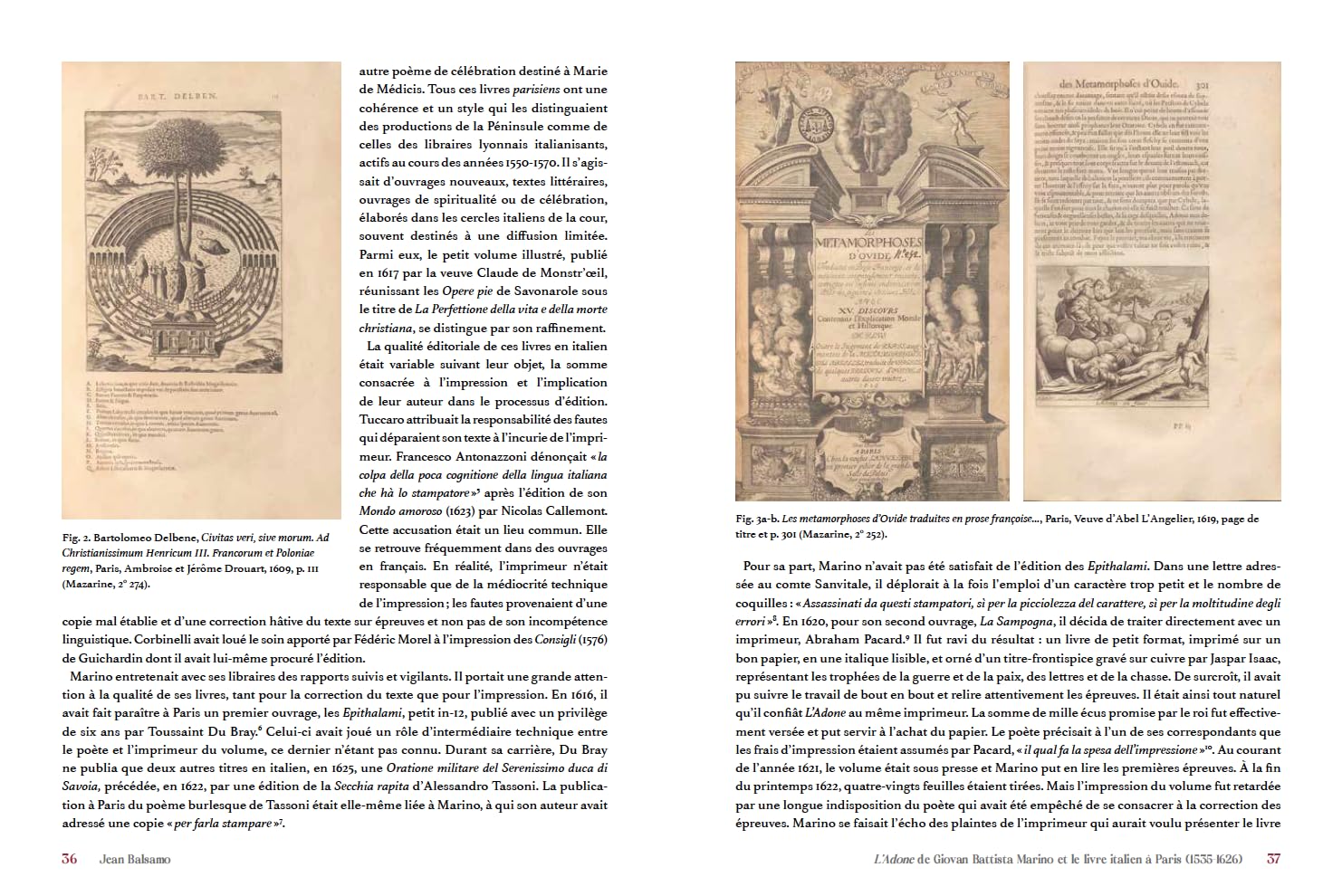 Giovan Battista Marino (1596-1625) Un poète italien à la cour de France