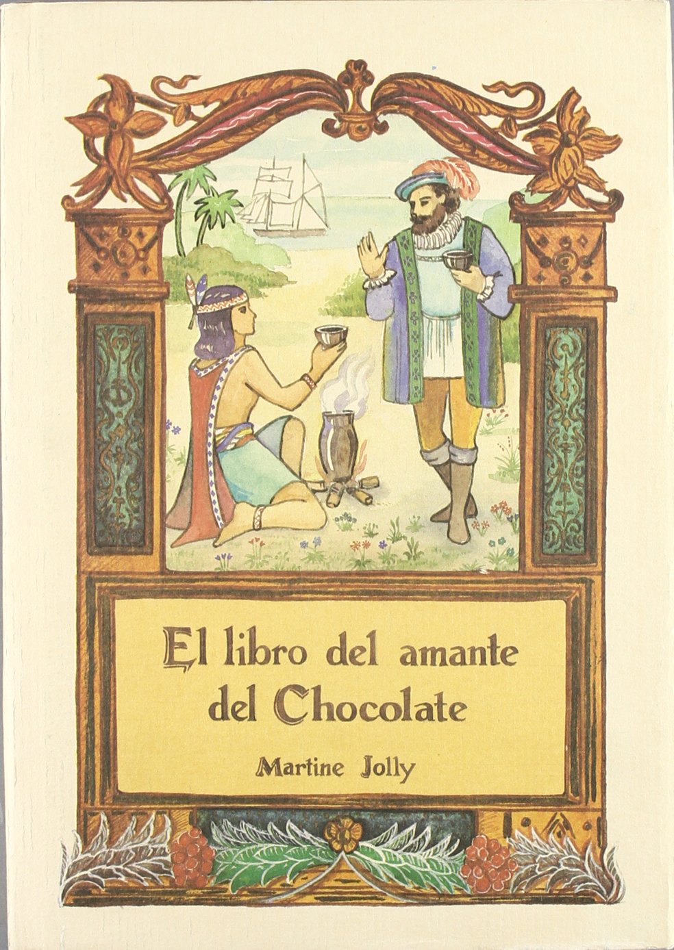 LIBRO AMANTE CHOCOLATE -TELA- (LA FORADADA)