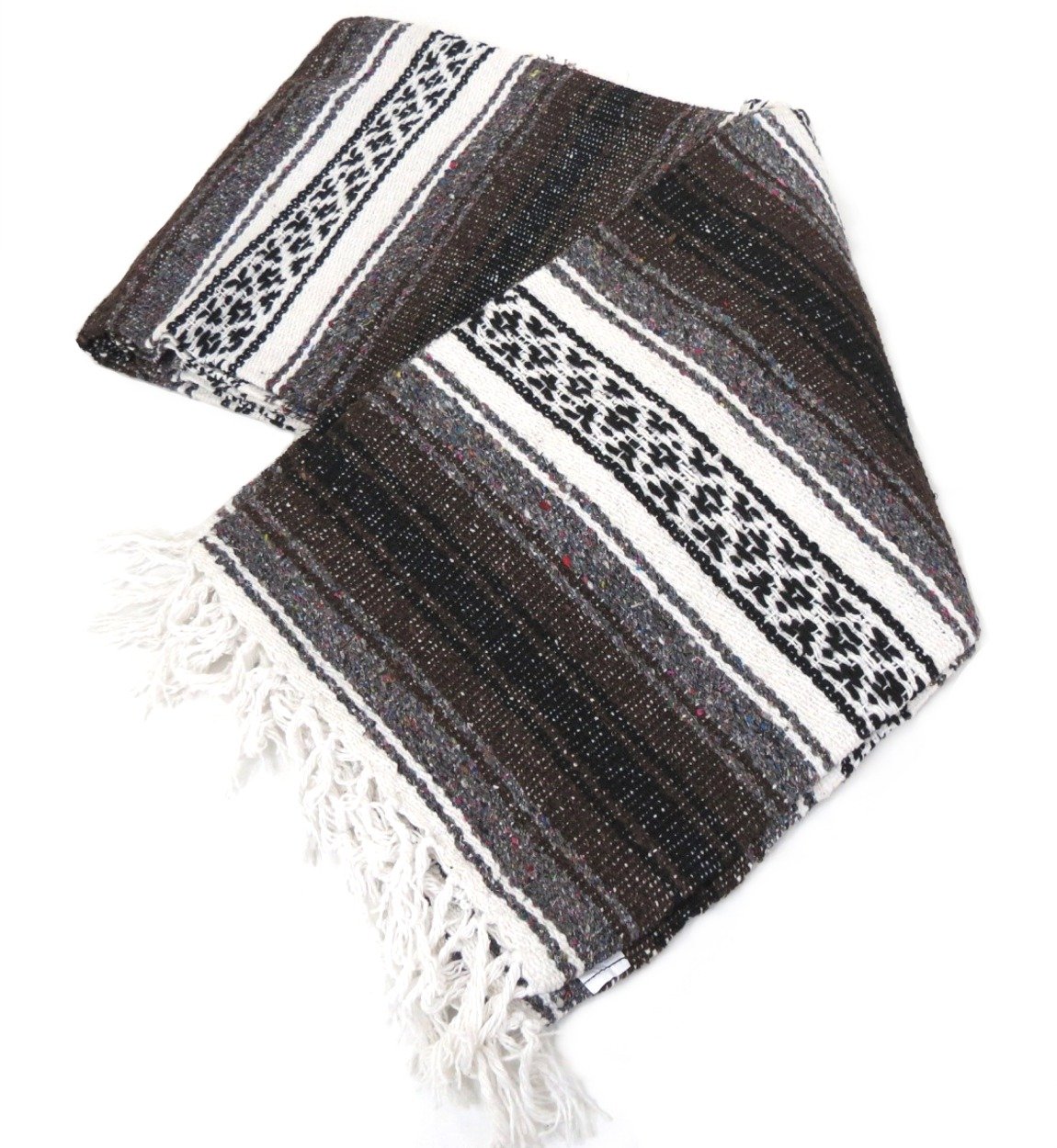 Mexican Yoga Blankets Brown
