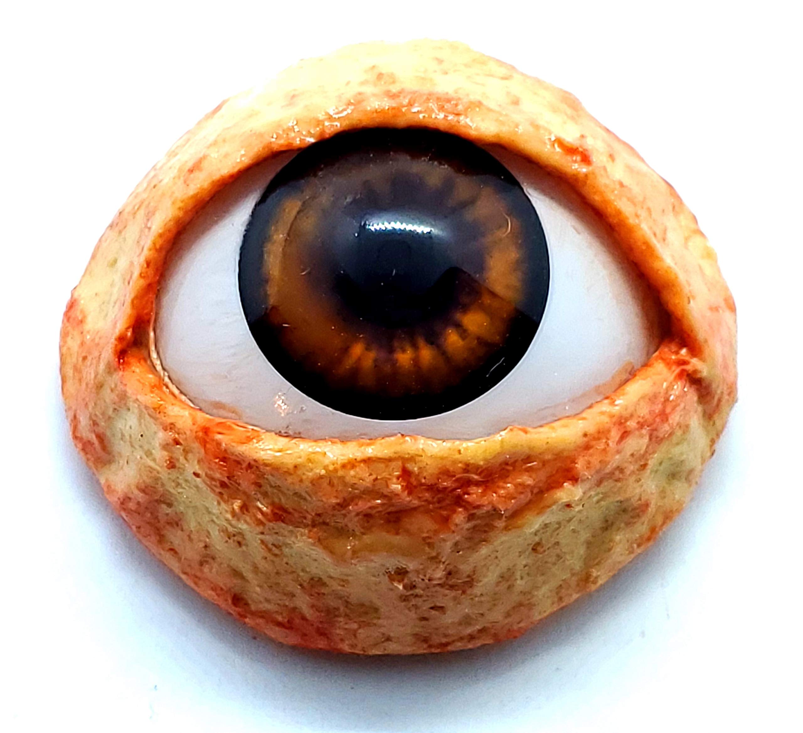 Realistic Life Size Acrylic Eye Dot for Halloween Props, Masks, Dolls, Crafts, Jewelry 1.25