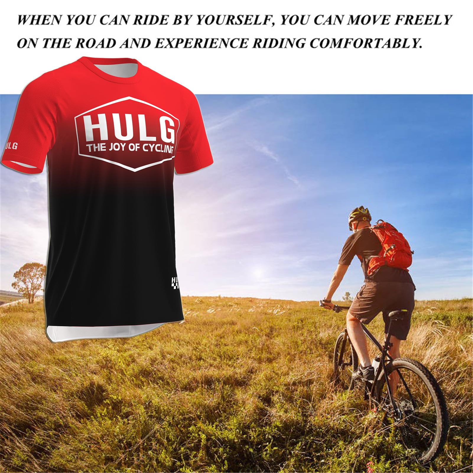 Vêtements de Cyclisme pour Hommes, Maillots de VTT, Chemises de Motocross, vêtements de BMX, séchage Rapide, Respirants