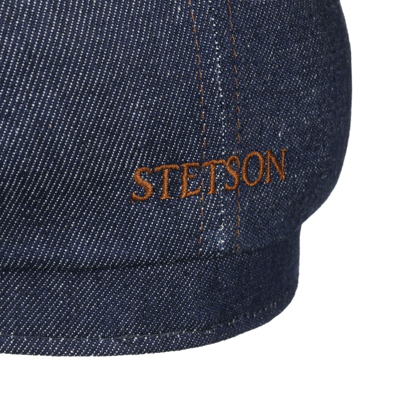 Stetson Hatteras Pure Denim Sustainable płaska czapka z daszkiem, czapka z daszkiem dla kobiet/mężczyzn, wyprodukowano w UE, z daszkiem, wiosna, lato, wiosna lato