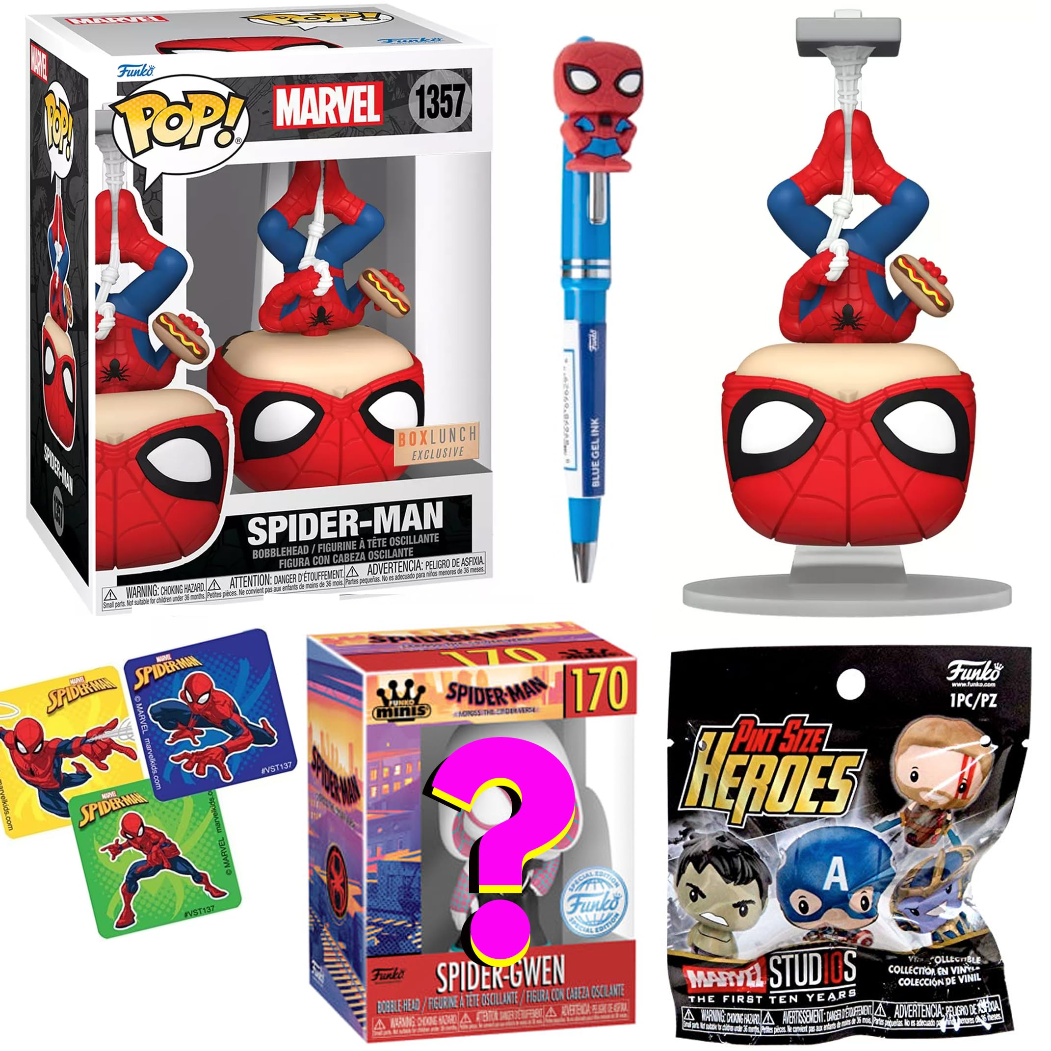 Spider Web Figure Hero Bundled With Spider Man Maximum Venom