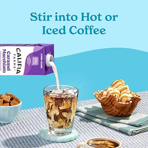 Miniatura 6 de Califia Farms - Crema para café de leche de almendra y avellana con crema de coco