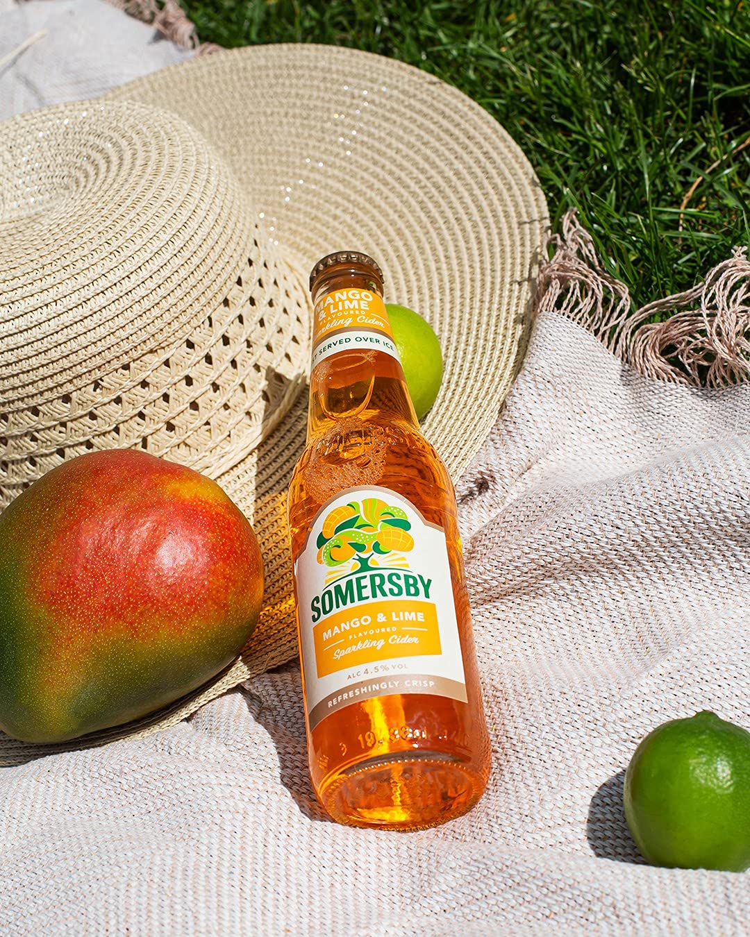 Somersby Mango & Lime Cider, Glas Einweg 24 x 0.33 L