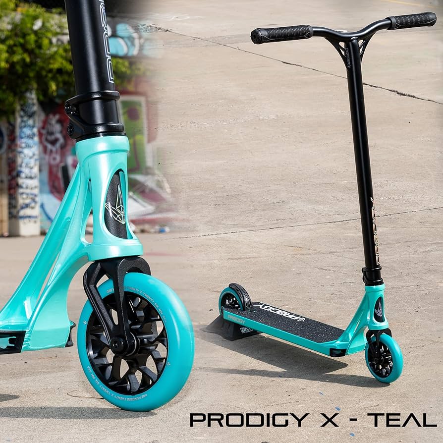 Envy Scooters Prodigy X Complete Scooter - Teal : Amazon.co.uk