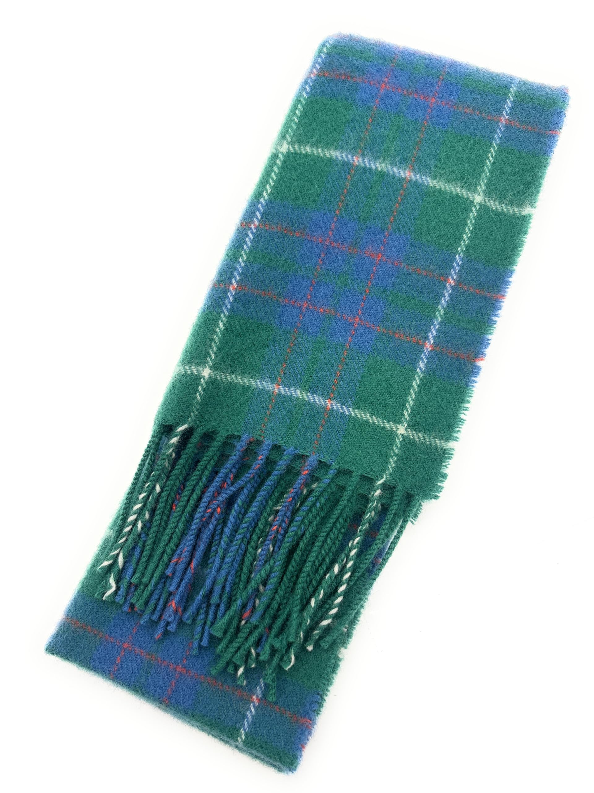 Scottish Essence Unisex Macintyre Hunting Ancient Scottish Lambswool Tartan Scarf, Made In Scotland (Macintyre Hunting Ancient)