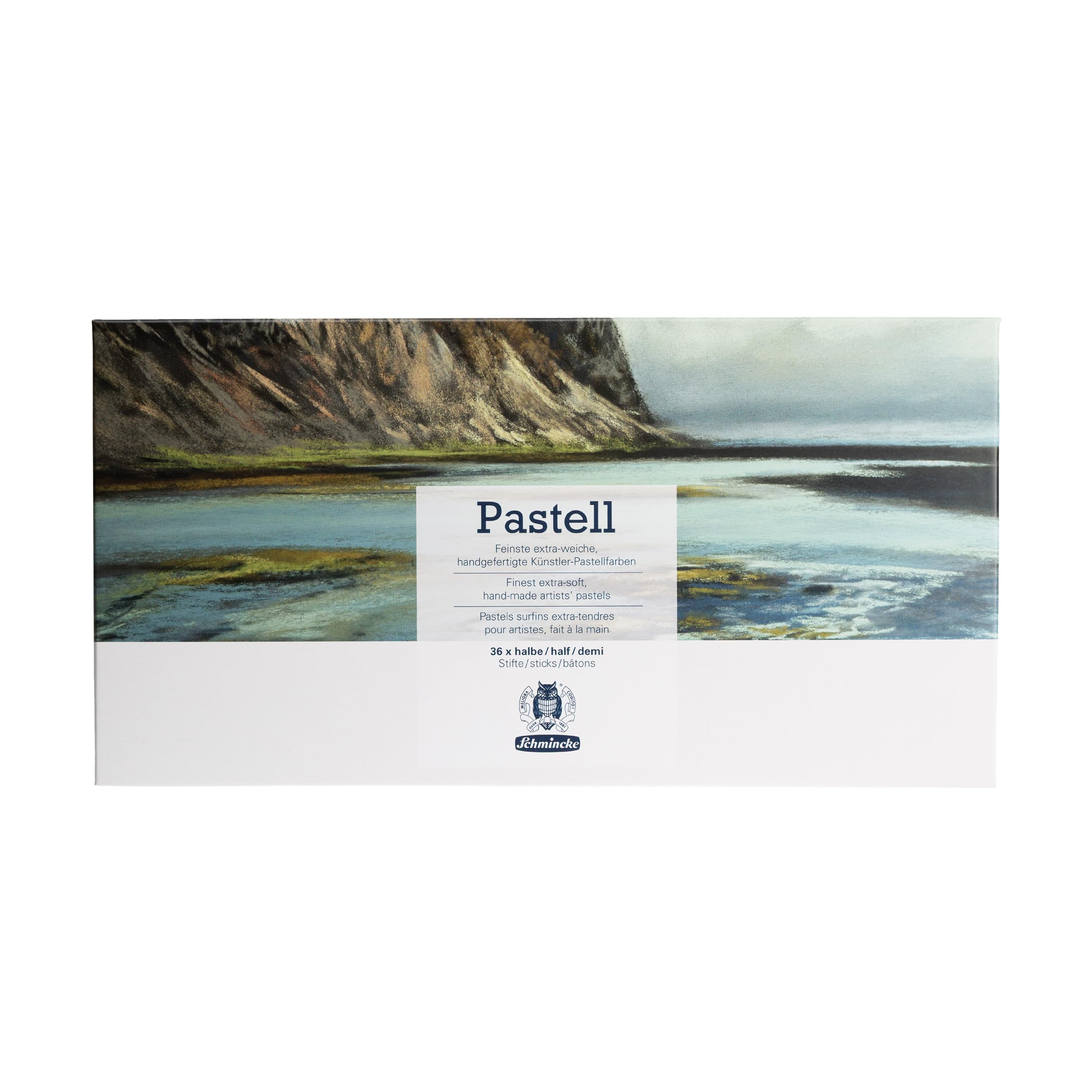 Schmincke Pastell Pastellfarben 36 halbe Stifte, 77 136 097