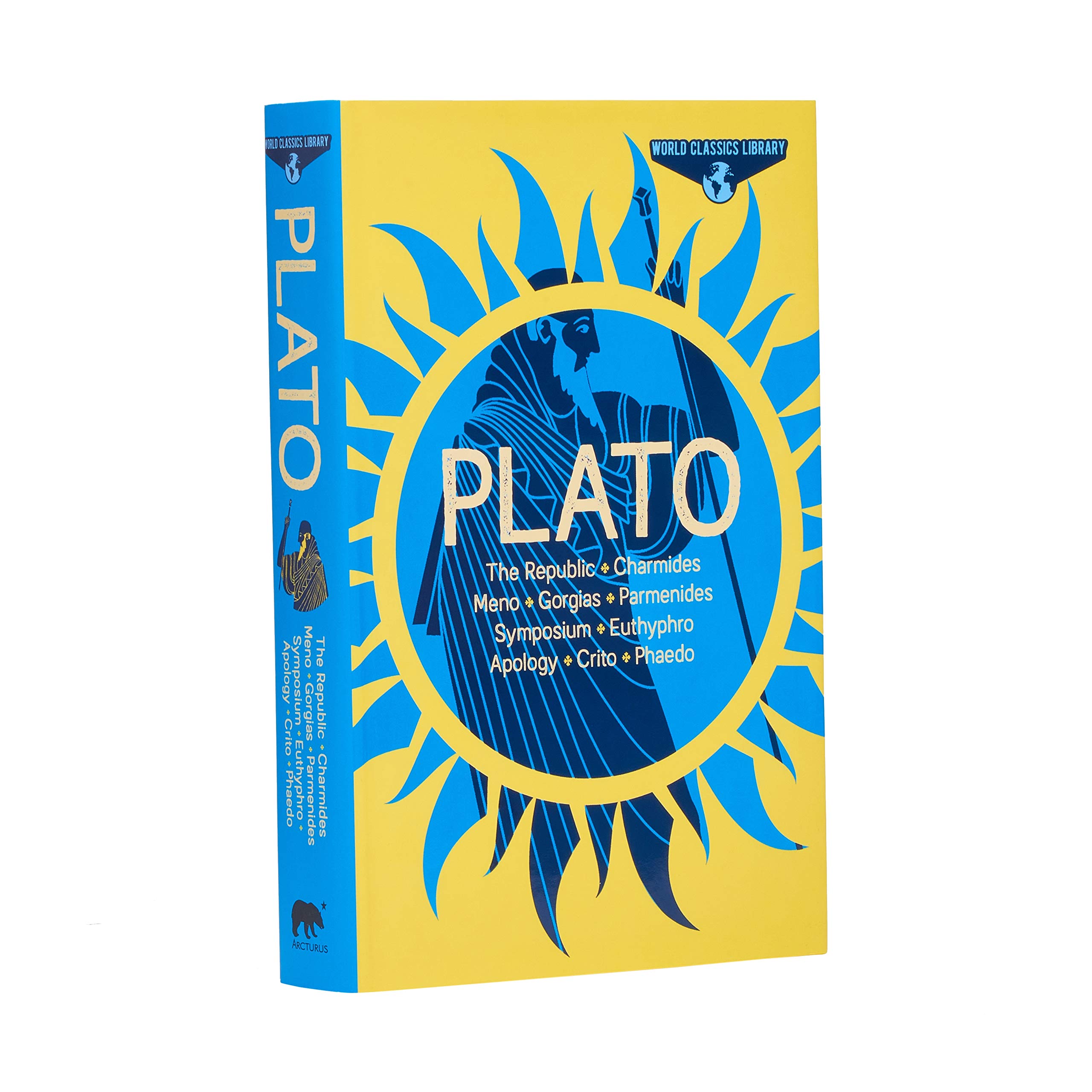 Buy Plato: The Republic / Charmides / Memo / Gorgias / Parmenides / Symposium / Euthyphro / Apology / Crito / Phaedo (Arcturus World Classics Library) — BookShops.in