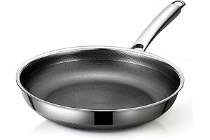 MFYU Non Stick Frying Pans,Hybrid 12 inch Frying Pans Nonstick