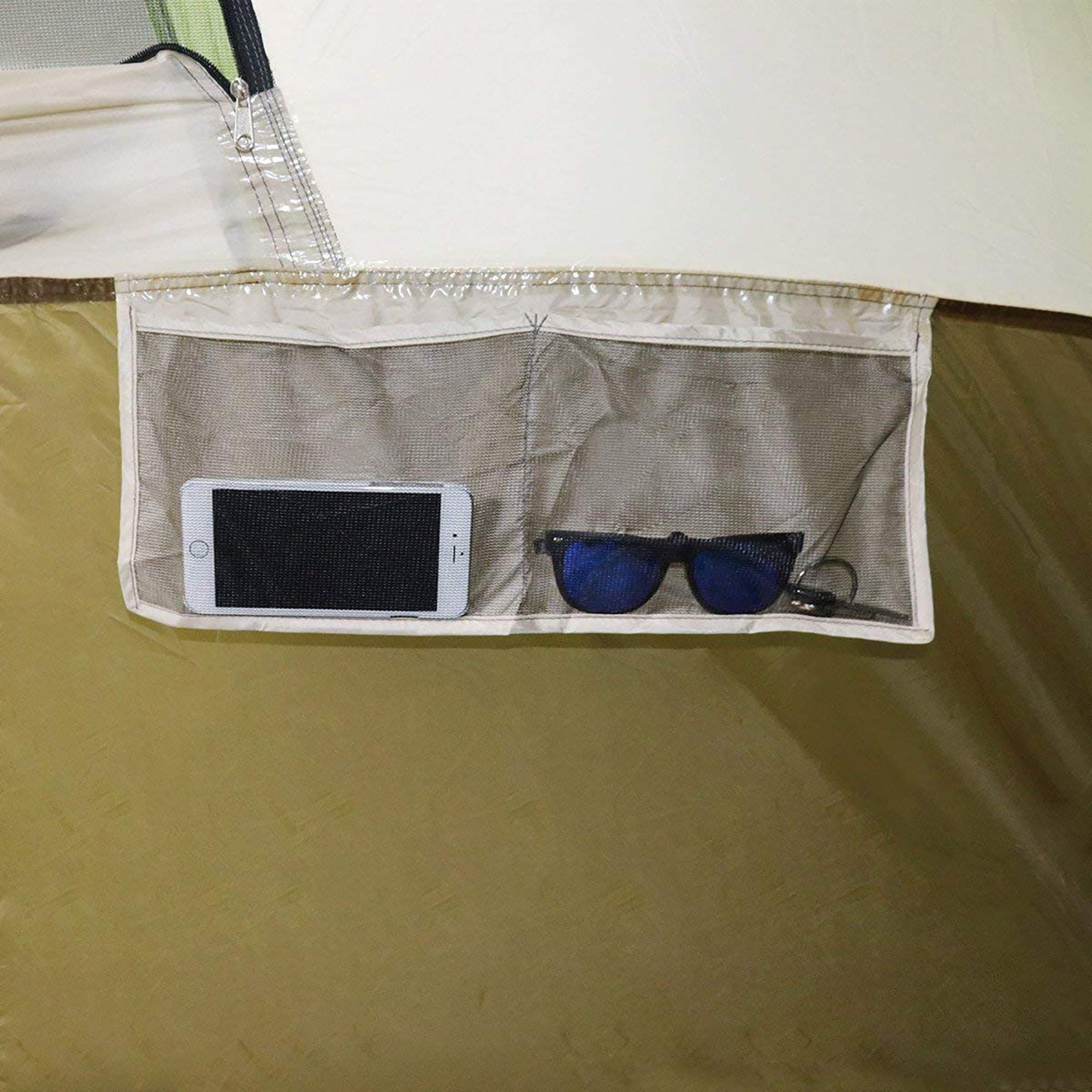 Timber Ridge Camping Tent 6 Person Instant Tent 10x10 Feet Portable