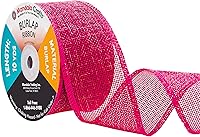 Vista 55 de Mandala Crafts Cinta de arpillera turquesa con alambre de 1 pulgada de ancho para manualidades, rollo de 10 yardas de cinta rústica de arpillera