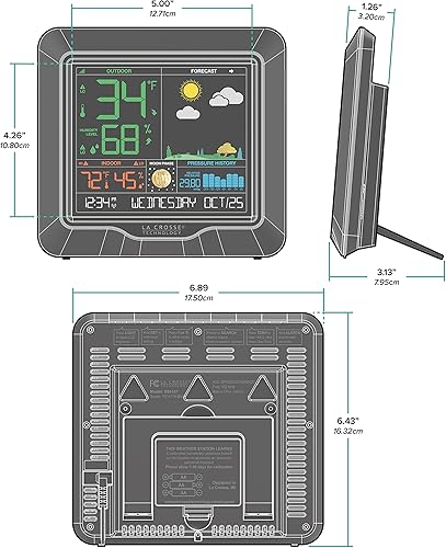 Miniatura 3 de La Crosse Technology S84107 Color Forecast Station