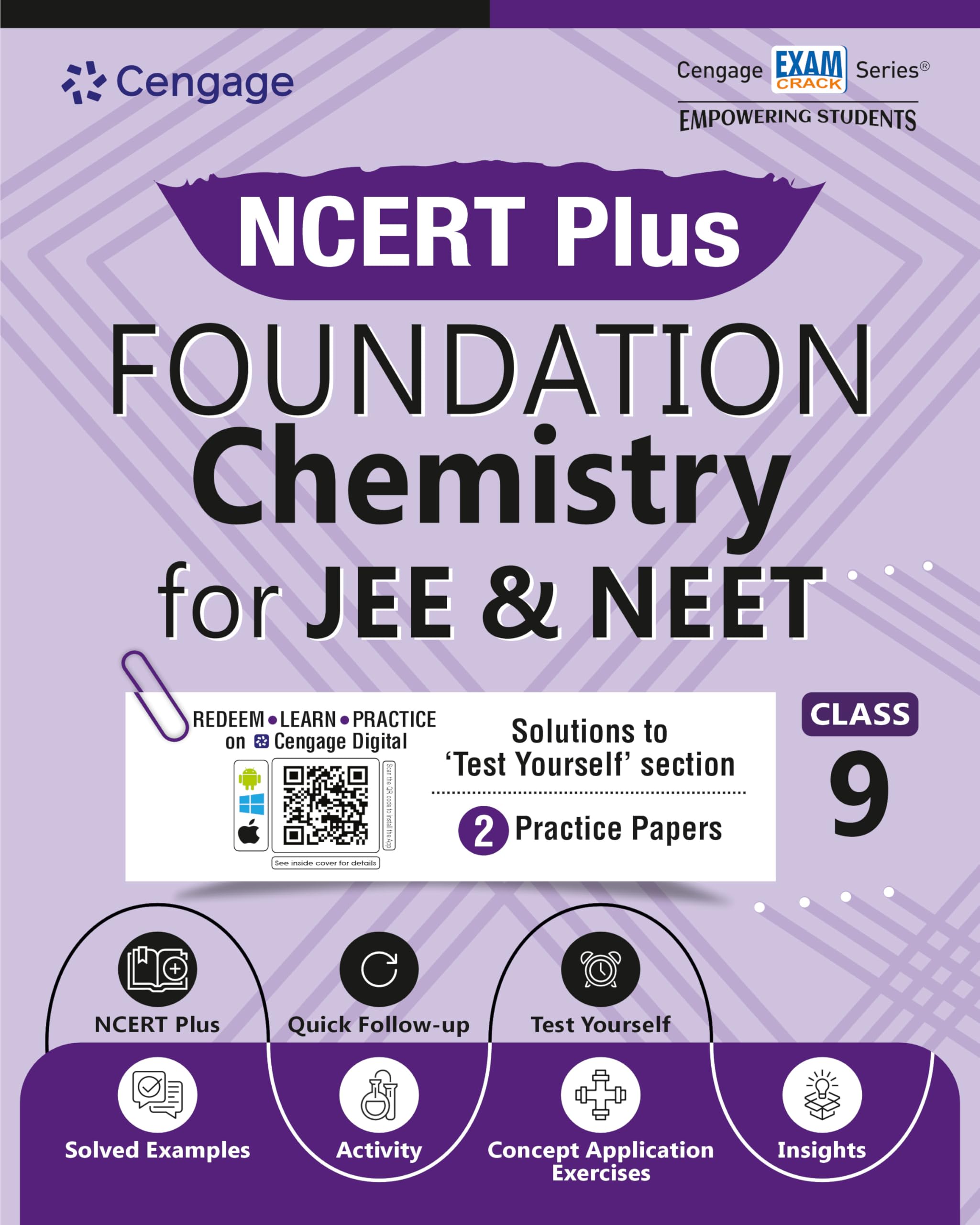 NCERT Plus Foundation Chemistry for JEE & NEET: Class 9 Paperback – January 1, 2024