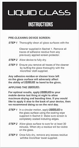 Miniatura 4 de Luvvitt Protector de pantalla de vidrio líquido con protección de pantalla de $250 - Revestimiento resistente a los arañazos para todos los