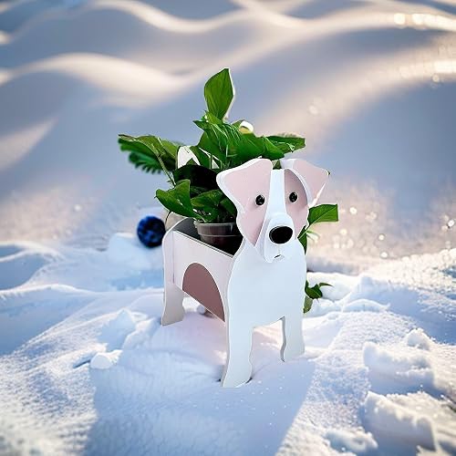 Miniatura 56 de Macetero de pastor australiano, macetas para perros, maceta en forma de animal, macetas de jardín para suculentas de jardín de primera calidad