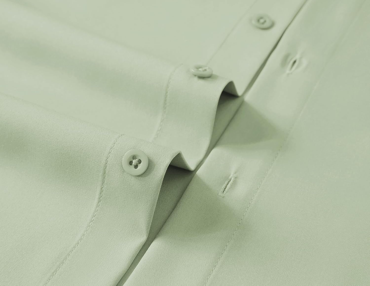 COOFANDY Big & Tall Shirts for Men Short Sleeve Button Down Casual Dress Shirts - Image 7