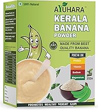Ayuhara Baby Nendran Banana Powder – 200g | Calcium Rich Raw Banana Powder for Babies (6+ Months) | 100% Pure & Natural | Traditional South Indian Food | No Additives or Preservatives | Easy to Digest & Nutritious