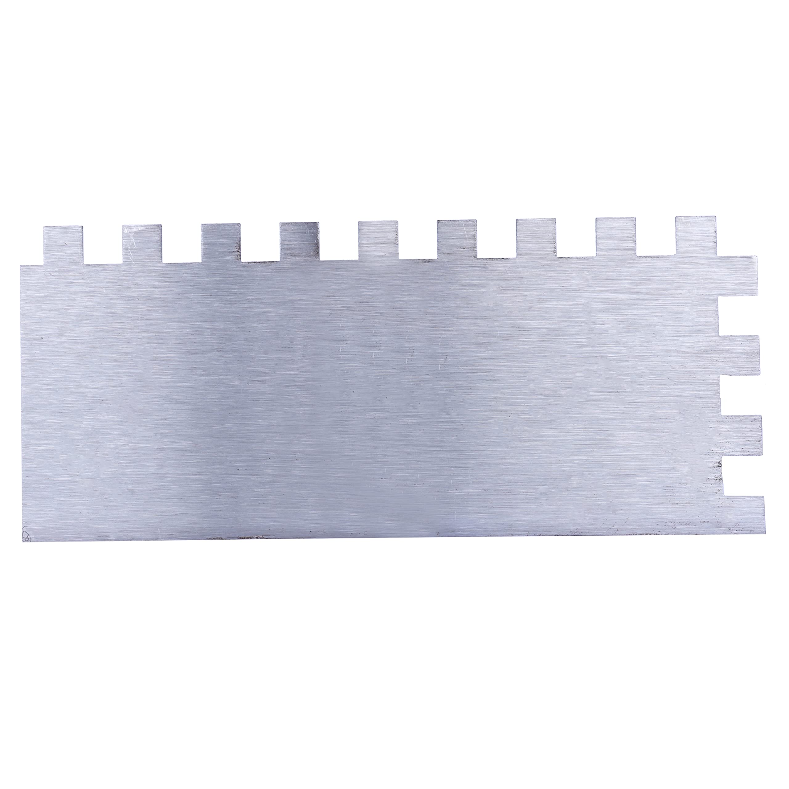 Zaptec Steel Notched Trowel 11"x5" (Notch Size 15 mm x 15 mm) - Image 3 thumbnail