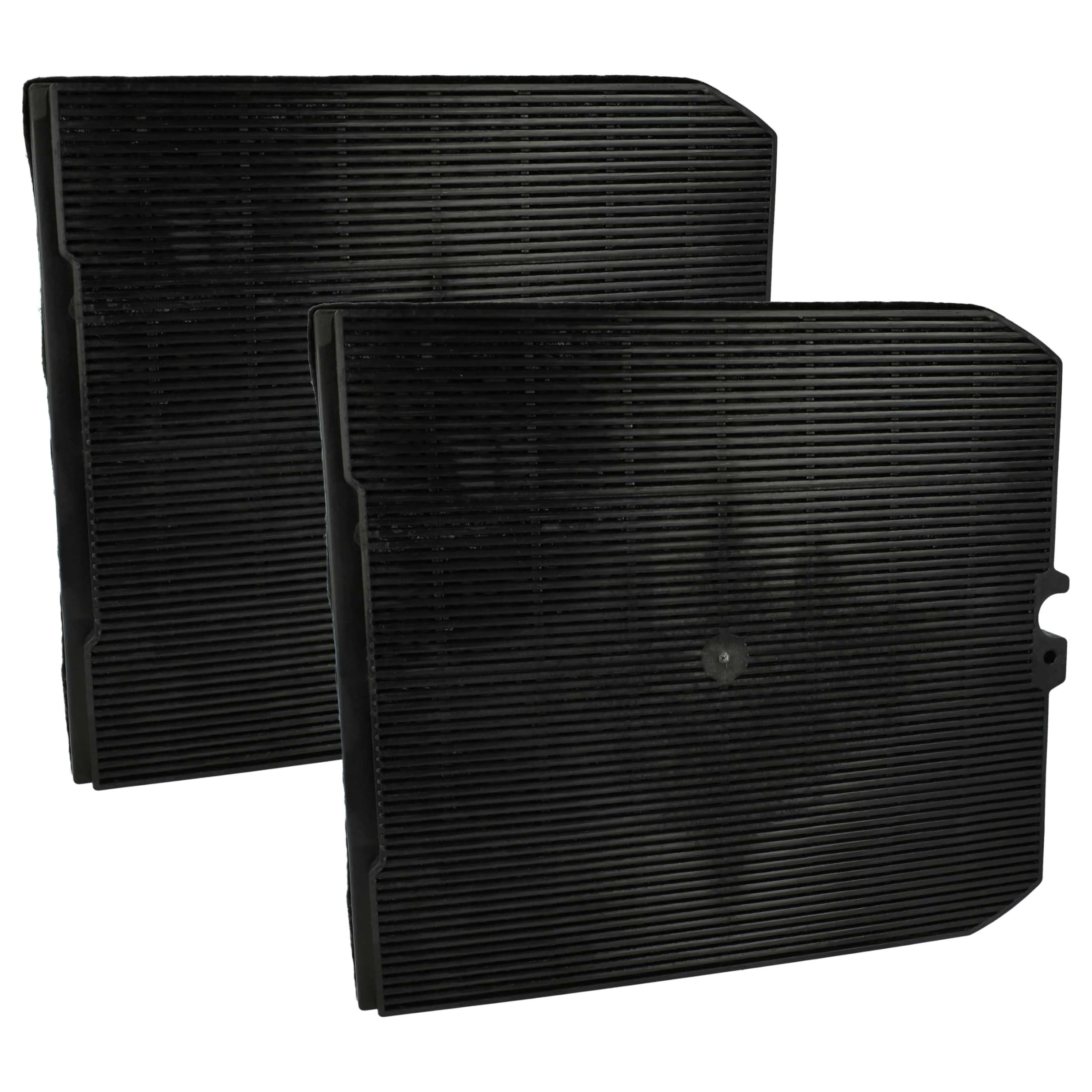 vhbw 2x filtro de carbón activado compatible con Falmec LUXT 12M80IA