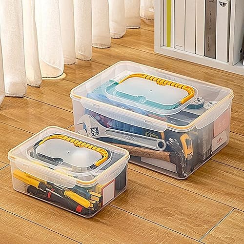 Miniatura 6 de Storage Boxes,Heavy Duty Organizers Tool Box for Workshops and Garages,Large Capacity Storage Box for Hardware Tool