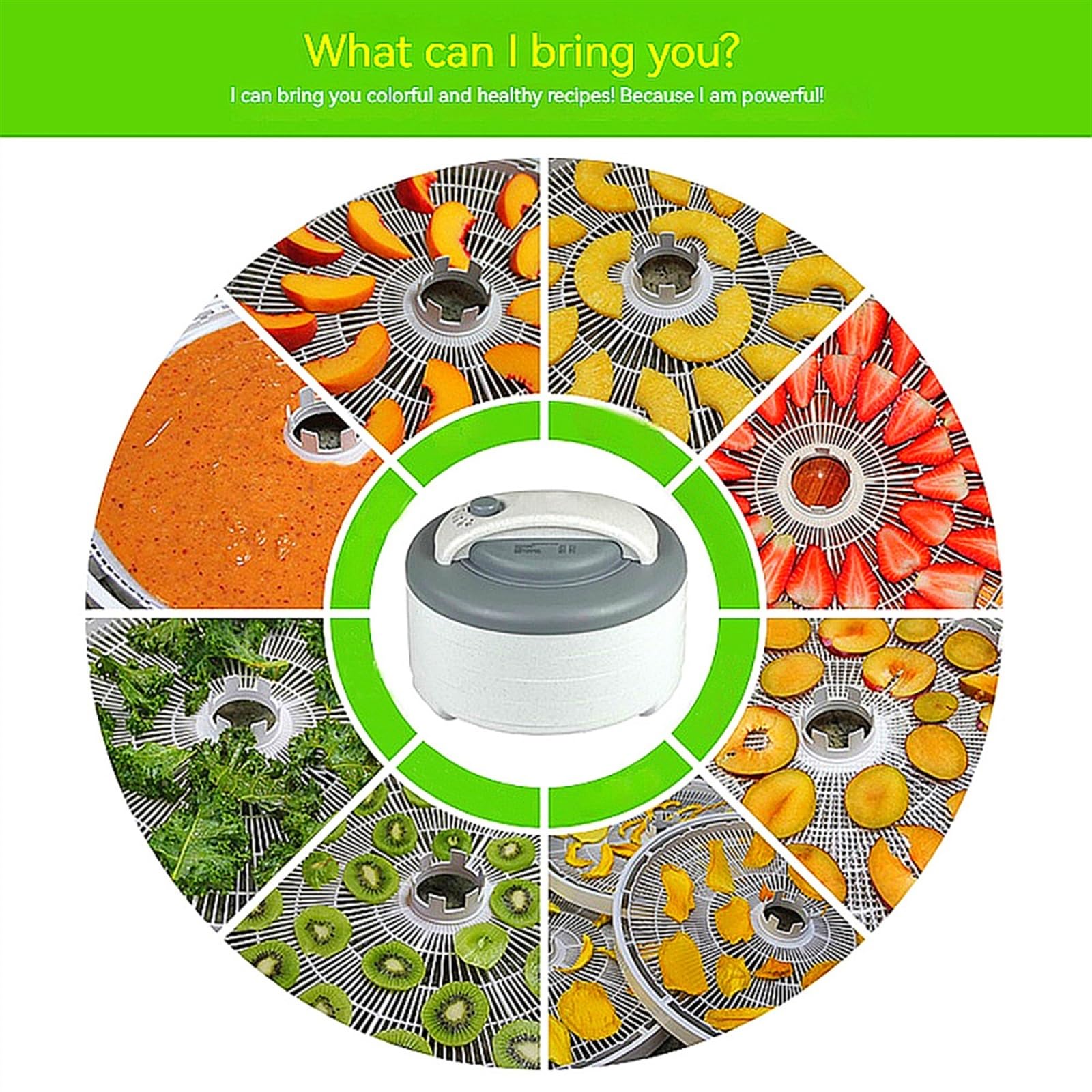 Disidratatore alimentare Essiccatore for frutta alle erbe Macchina for la disidratazione delle verdure Snack for alimenti