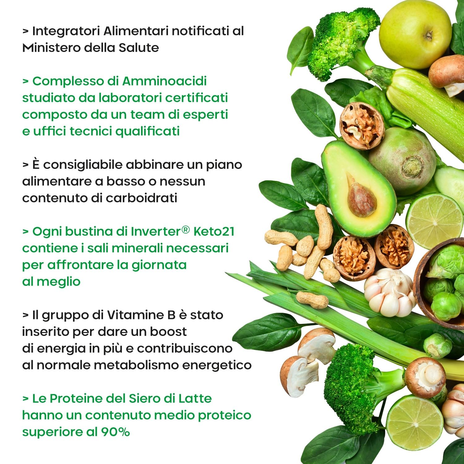 Giavì Inverter Keto21 bustine - Integratore a base di Proteine, Sali Minerali e Vitamine - indicato per la dieta chetogenica - attiva la chetosi - dieta chetogenica kit 21 giorni (Biscotto)