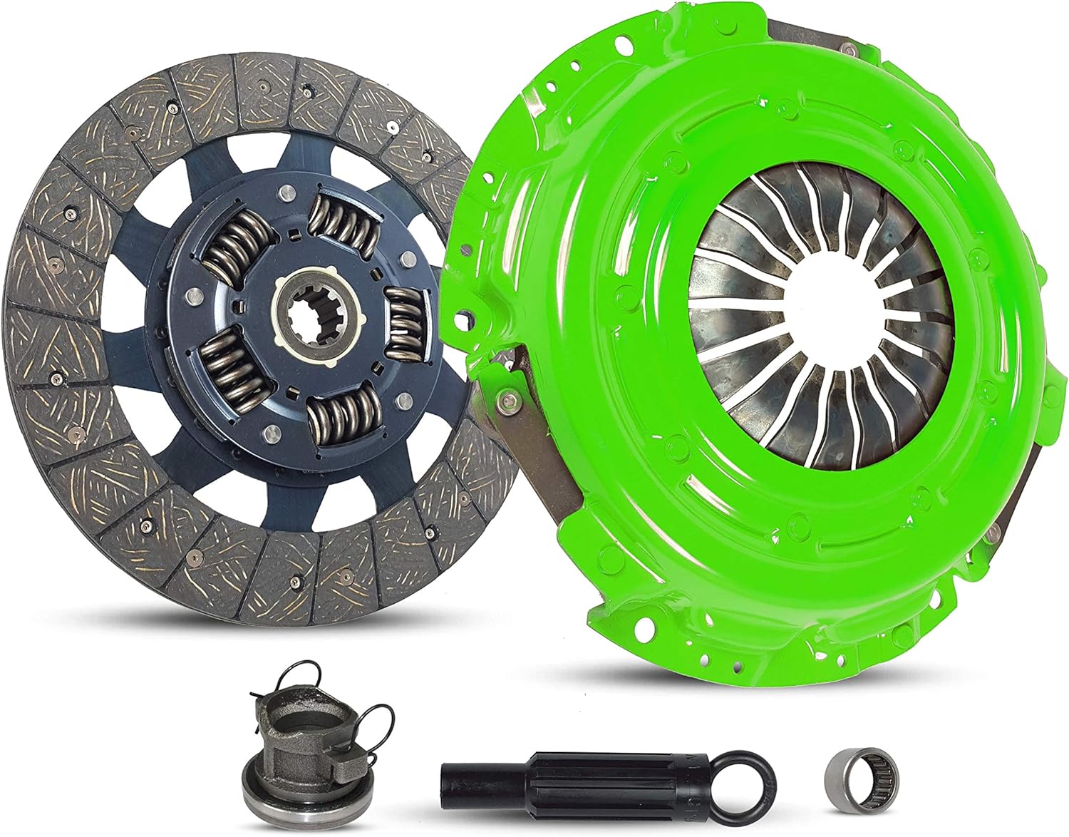 Clutch Kit Set works with Dodge Dakota Ram 1500-3500 B 150-350 2500-3500 SXT TRX4 Sport 1994-2009 5.9L V8 GAS OHV (Clutch Disc Stage 1; Clutch Kit Set works with 11" Clutch; Flywheel Spec: Flat;)