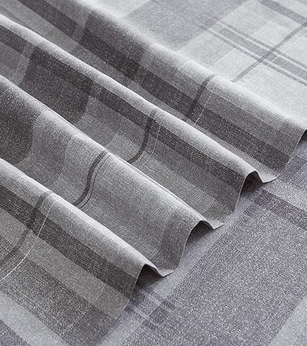 Miniatura 8 de KeoWin Juego de sábanas de bolsillo profundo, sábanas individuales de 18 pulgadas de profundidad, juego de sábanas de 4 piezas transpirables y