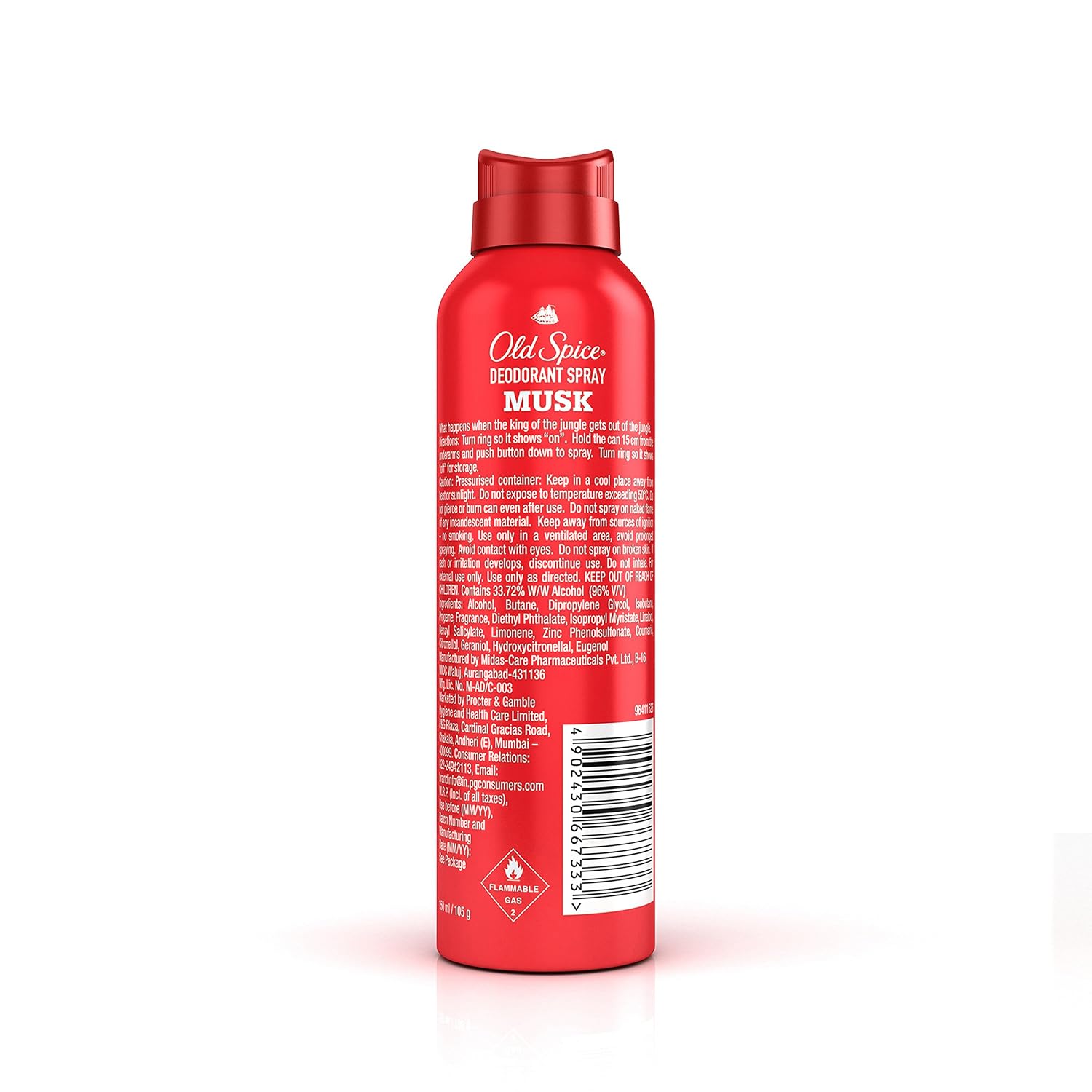 Old Spice Musk Deodorant Body Spray, 150ml