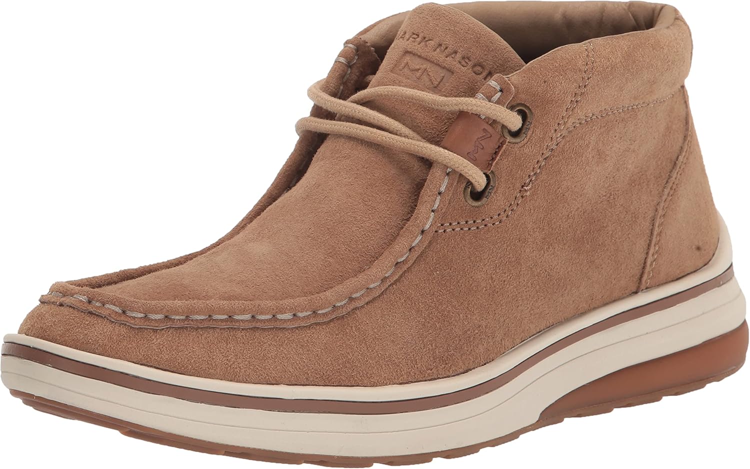 Skechers Mark Nason Men's 2 Eye Suede Wallabee Slip-On, WSK, 9.5