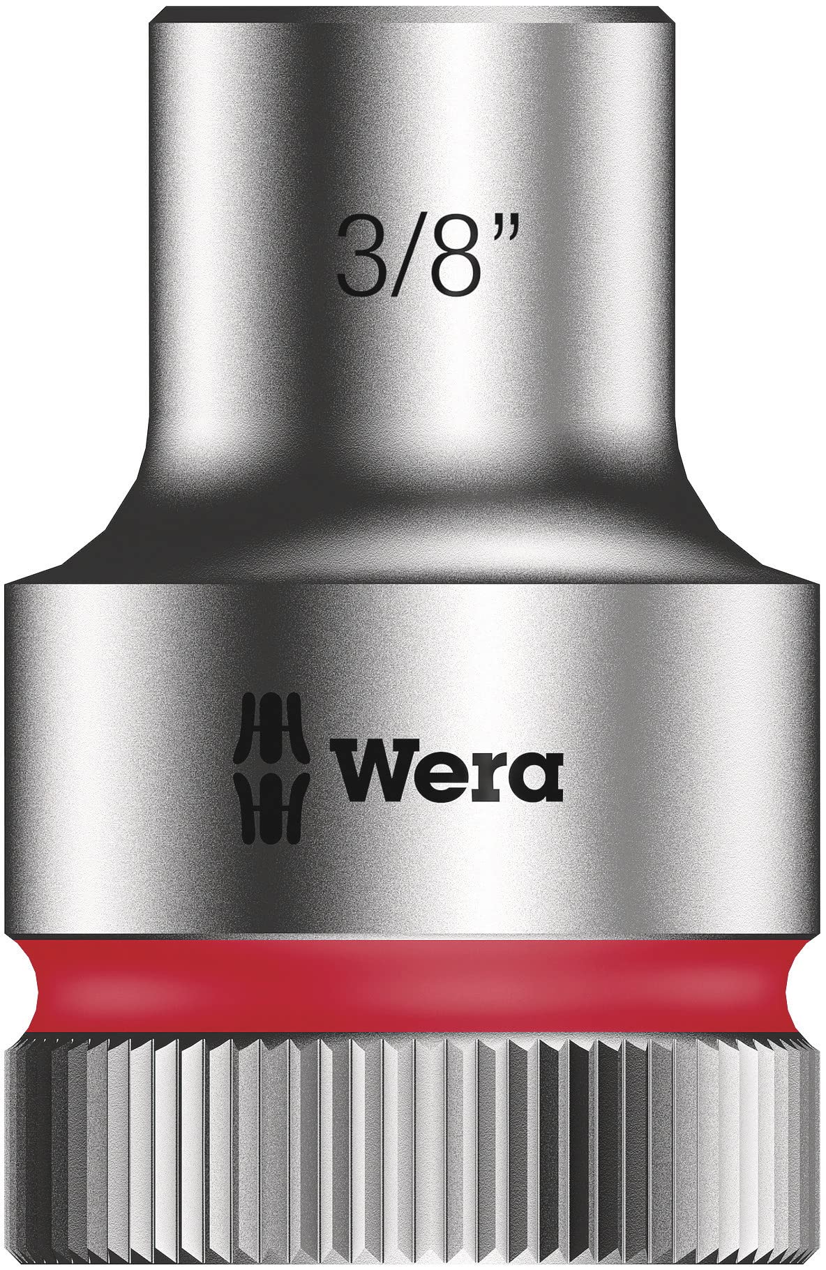 Wera 05005480001 C Imperial 1 listwa magnetyczna z nakrętkami, zestaw nasadek do kluczy nasadowych, napęd 1/2", calowa, 9-częściowa, czarna, C Imperial 1-1/2"