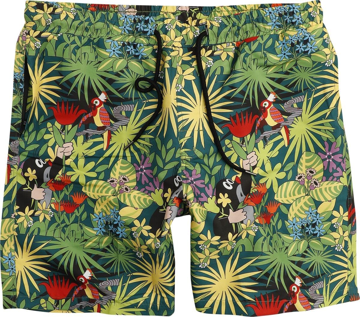 Tropical Männer Badeshort Multicolor