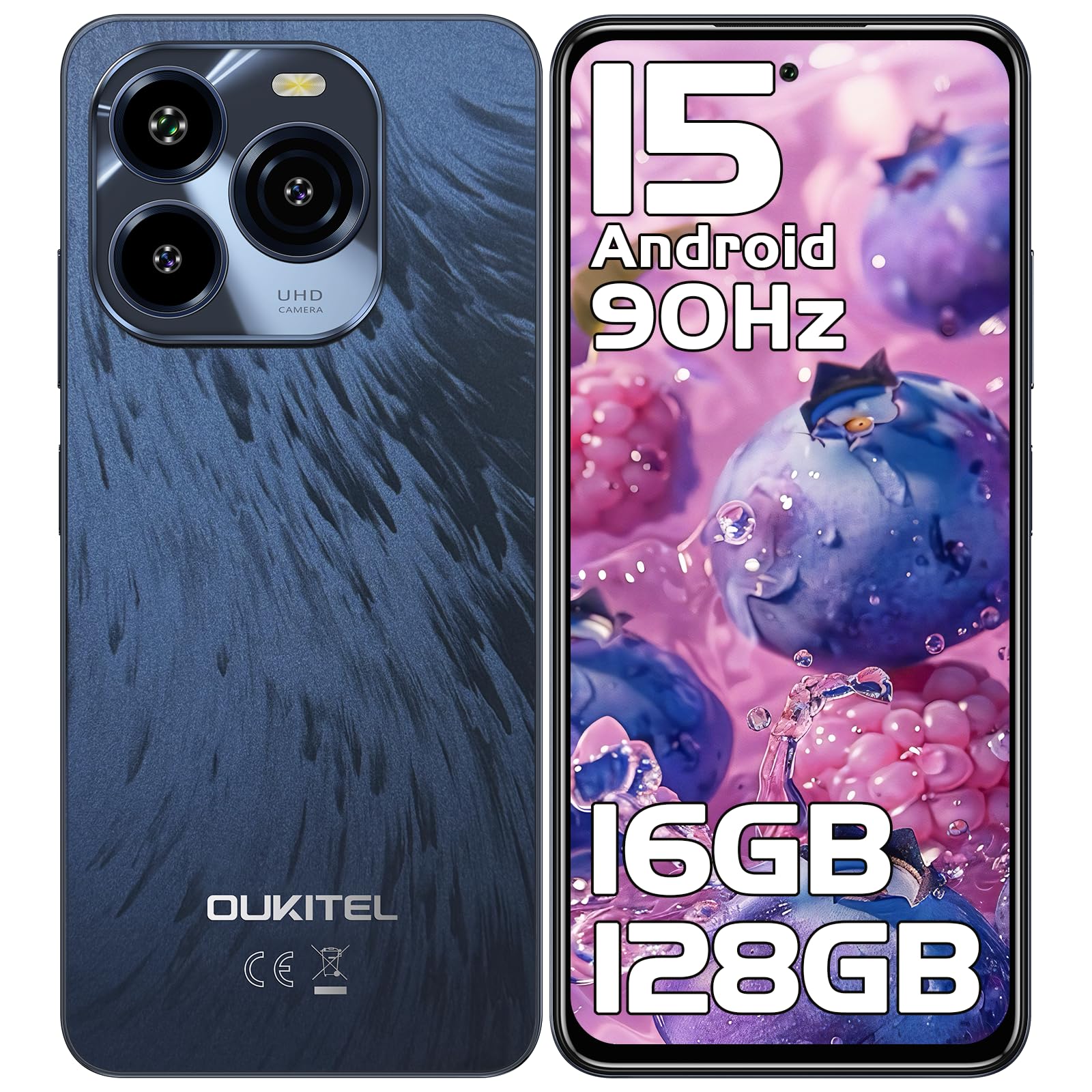 Oukitel C65 本体 Amazon.com: OUKITEL C65 Cell Phone Unlocked- Android 15, 6.7