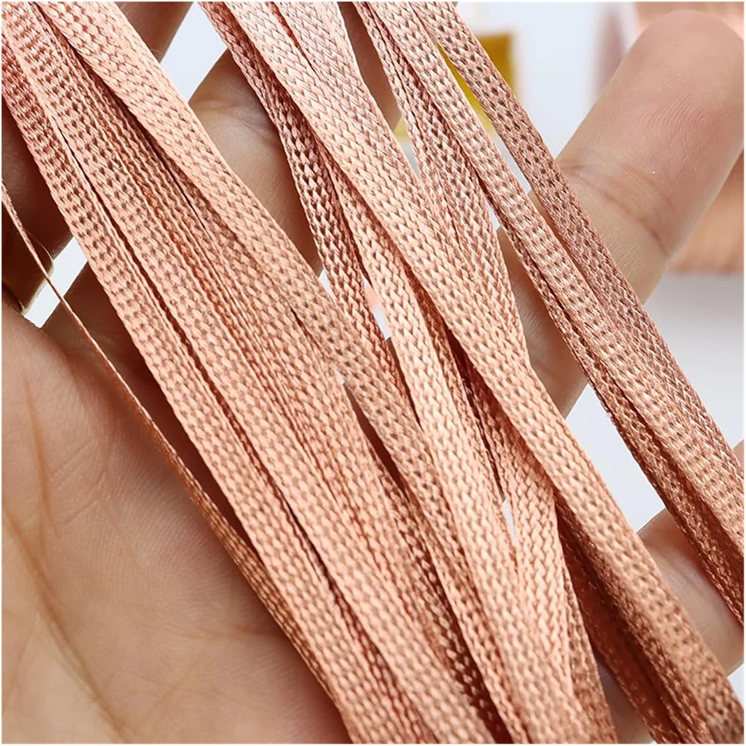 1PCS 6M-20M Desoldering Copper Braid Soldering Wire Soldering Wick Tin Suction for Motherboard Phone PCB Soldering Removal Tool (Width 2.0mmx 30M)