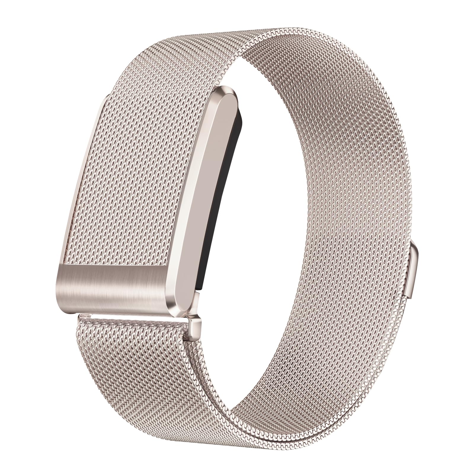 omee Cinturino in maglia milanese compatibile con Whoop 5.0 Bands One, Peak e Life/MG, cinturino in maglia milanese traspirante in rete metallica regolabile, ricambio per Whoop Band 5.0, non
