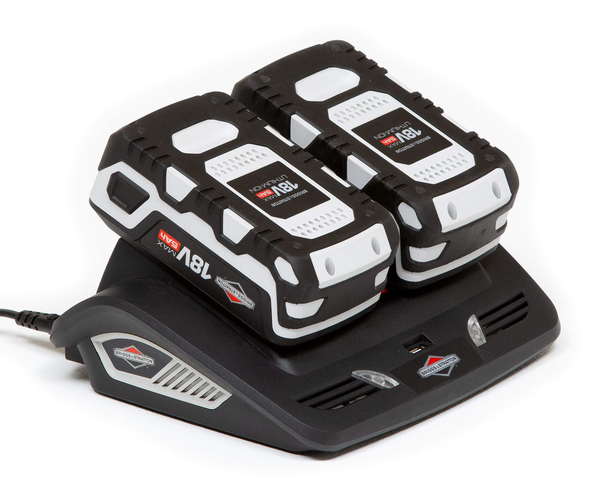 Briggs & Stratton 18V Li-Ion Batería doble carga para Murray 18V, 1697084
