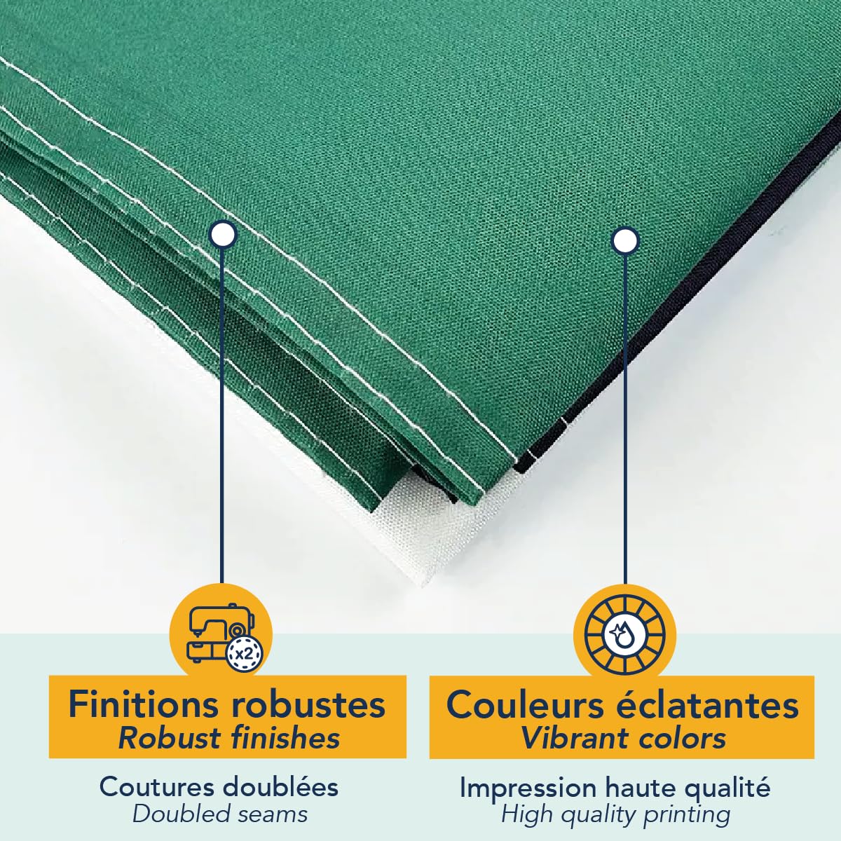 Premium Gay Flag 150x90cm - Very Resistant and Excellent Quality Pride Flag with 2 metal eyelets - Perfect for Gay Pride - Image 4