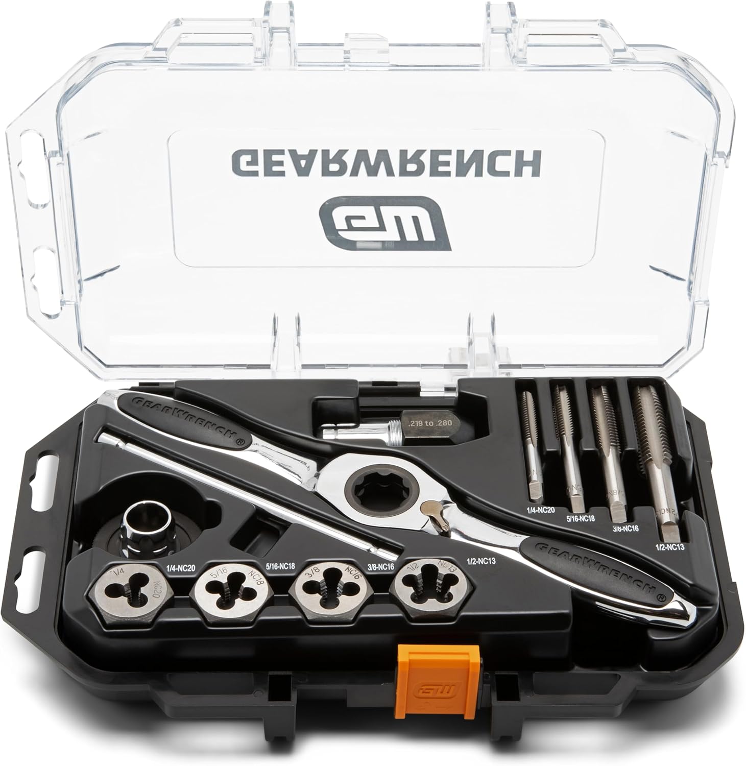 GEARWRENCH 27 Piece Metric Ratcheting Tap & Die Set | 82814