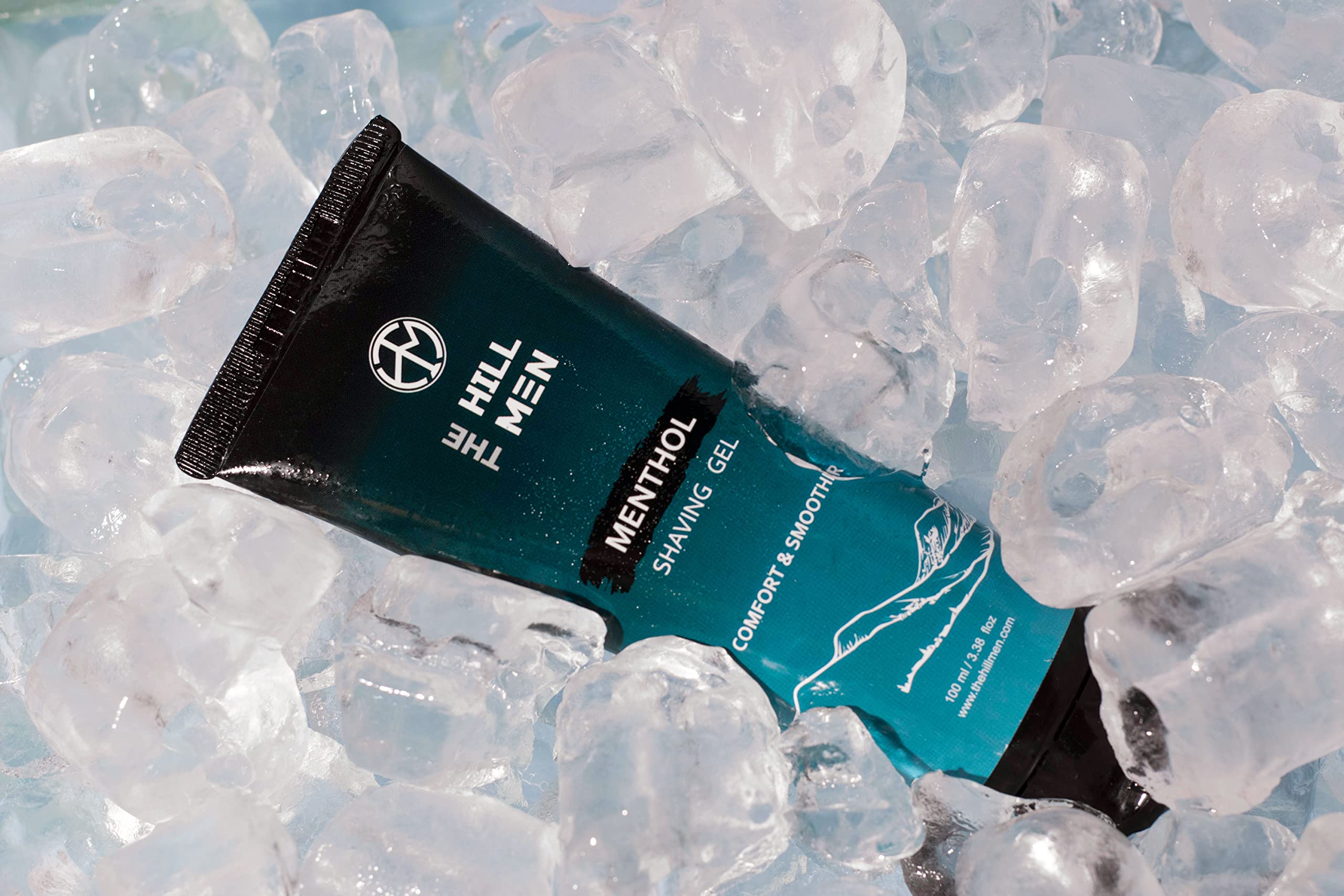 The Hill Men - Menthol Shaving Gel 100 Ml | Shave Lotion for Men| Moisturizing & Cooling Post Lotion| Alcohol, Sulphate Chemical Free Soothes Refresh the Dry Oil Normal Skin Chemical Alcohol 1
