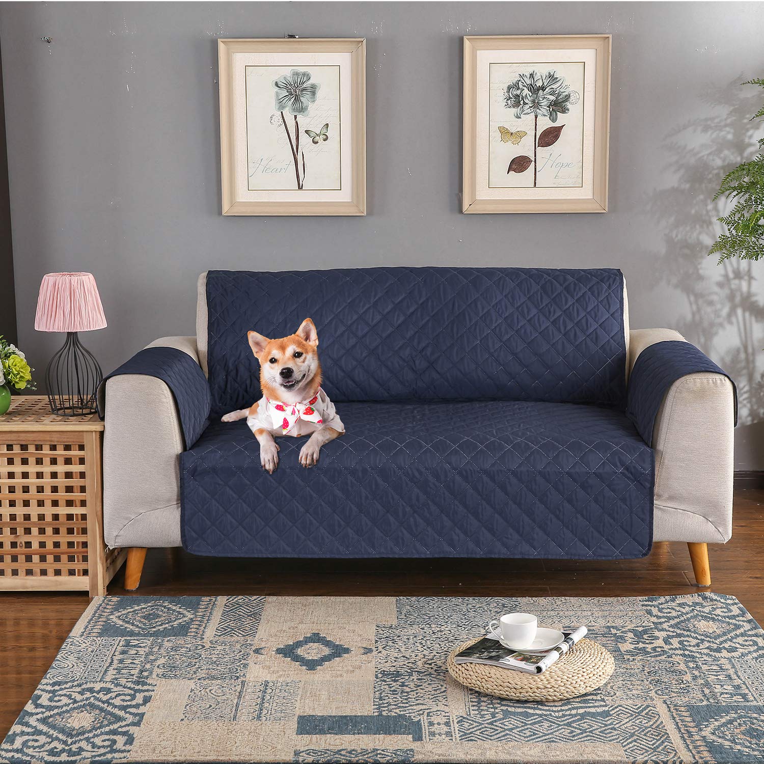 Kat Krabbescherming Voor Bank, Waterproof Sofa Cover, Bank Bescherming Kats, Bankhoezen Waterafstotend, Anti-slip, Meubelbank Bescherming voor Huisdieren Haar Kinderen Hond Kat Krassen 380x180cm