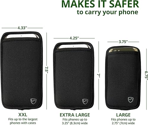 Miniatura 7 de Shield Your Body - Funda bloqueadora de EMF para teléfono, potente bloqueador de radiación para teléfono celular, funda duradera antiradiación,