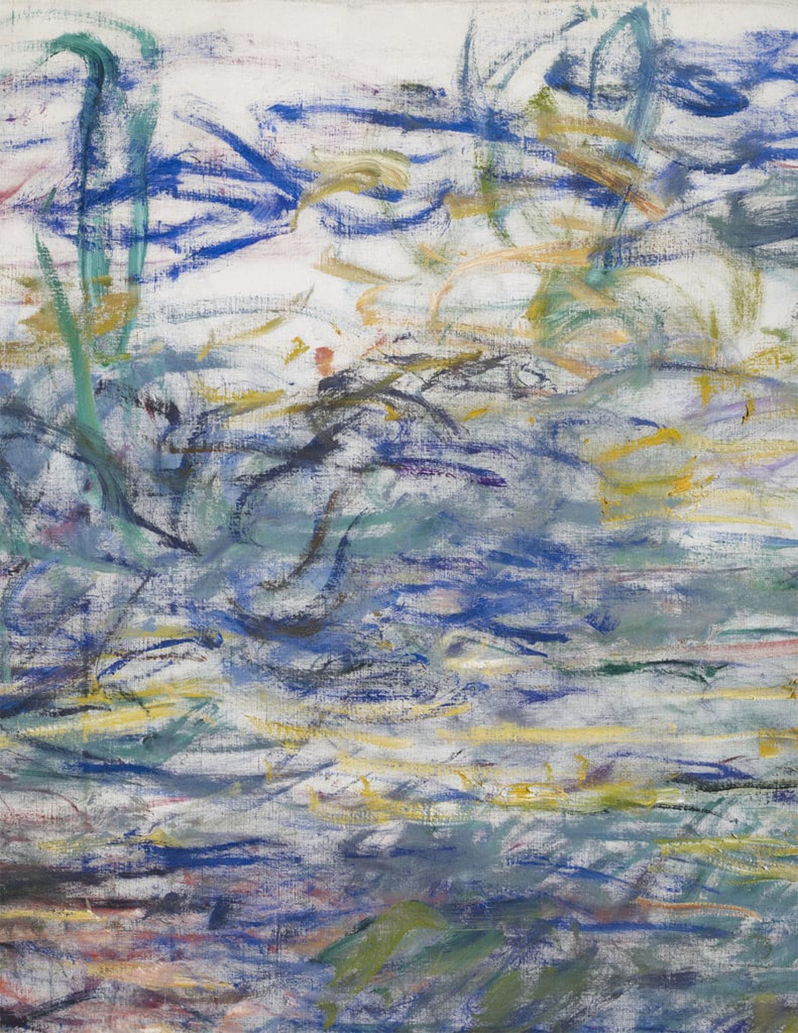 Lienzo de los lirios de Monet de 60x90cm para decorar las paredes de tu hogar u oficina 5