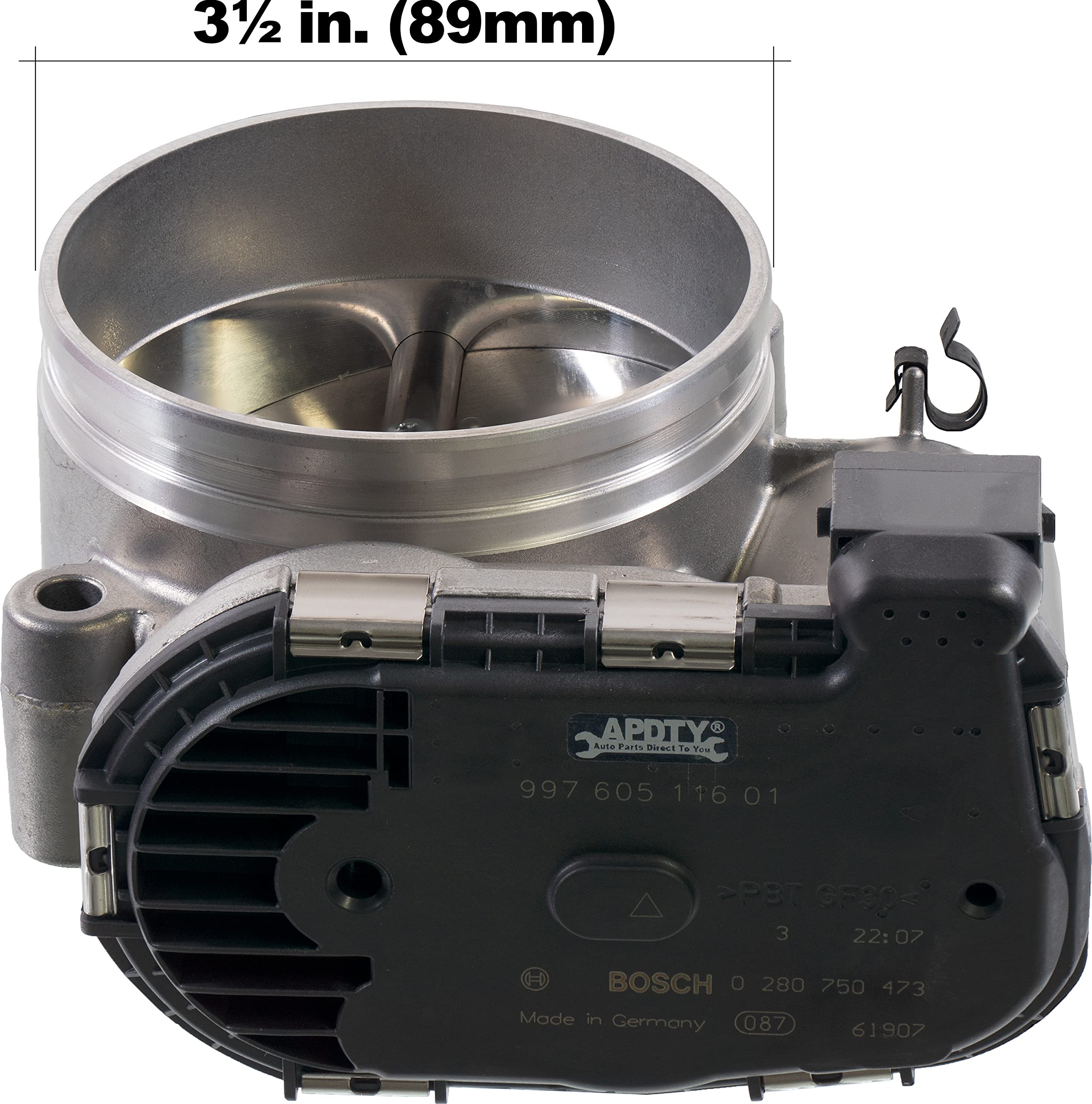 ℳ APDTY 112571 Throttle Body APDTY Throttle Body Assembly – Perfect